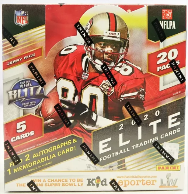 2020 Panini Elite Football Hobby Box (&)