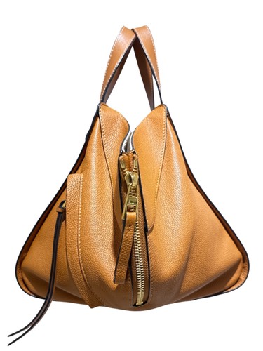 Loewe Hammock 2-Way Brown Shoulder Bag with Strap Women's #TFB20265