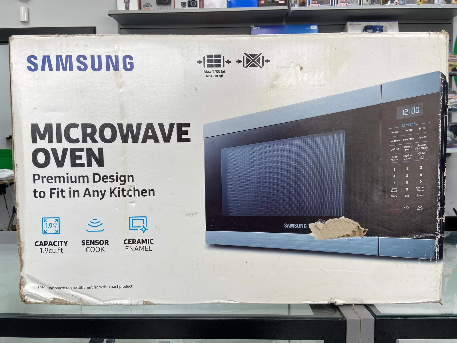 New Samsung Microwave Oven Black/Silver MS19M800AS
Opens in a new window or tab