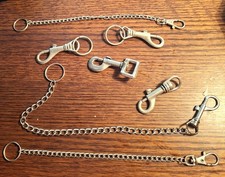 Lot de 7 Mousquetons Pivotants