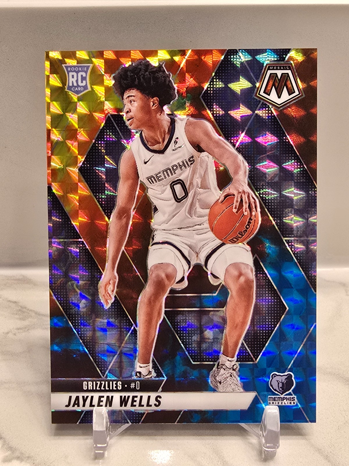 2024-25 Mosaic JAYLEN WELLS RC Choice Astral Rookie #240 Pistons