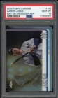 Aaron Judge 2019 Topps Chrome #100 SP Bat on Shoulder Variation PSA 10 GEM MINT