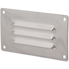 Kiemenblech Edelstahl VA Rostfrei Belüftung-Gitter Lüfter Rundlüfter Lüftungsgit