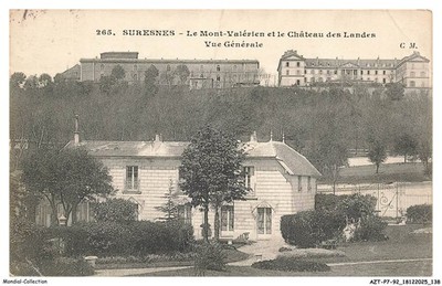AZTP7-0593-92 - SURESNES - Blick Vom Le Mont Valerien Und Chateau Des Landes