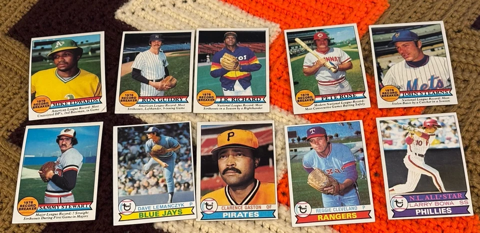 1979 Topps Baseball U-Pick #176 - 350 VGEX Free Shipping on 3+ Items - Image 4 of 4