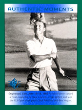 Arnold Palmer Cards and Autograph Memorabilia Guide 12