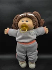 Vintage #4 1978, 1982 Cabbage Patch Kid Doll with Pacifier Brown Poodle Hair