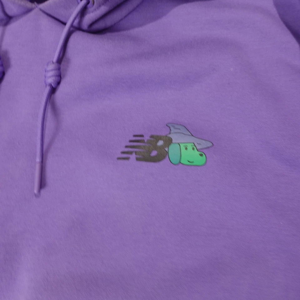 Sudadera New Balance x Tyakasha Para Hombre Talla XL Púrpura Colaboración Púrpura Sólida Foto 3 de 4