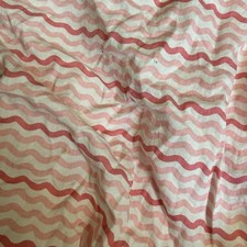 Parents Choice Fitted Bassinet Sheet Pink Zig-Zag Pattern 6.54" x5.24"x2x13"