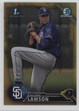2016 Bowman Draft Chrome Picks Gold Refractor 9/50 Reggie Lawson #BDC-109 3q5
