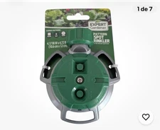 Expert Gardener 4-Pattern Lawn Sprinkler 900 Sq. Ft. Stationary Adjustable NEW