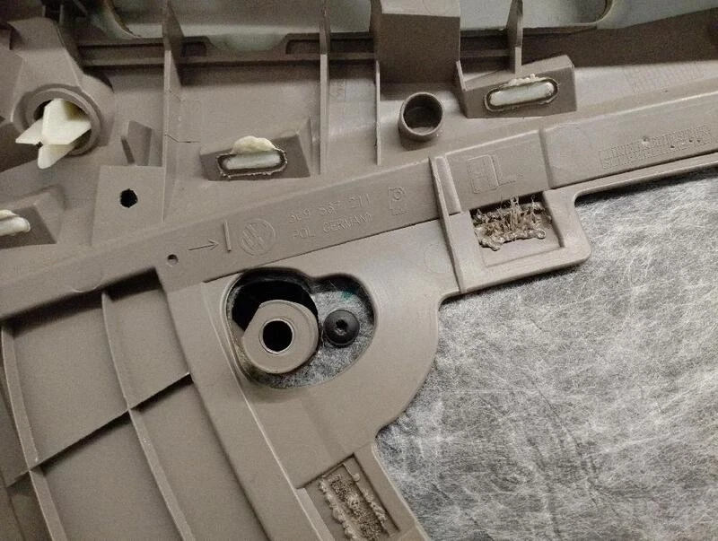 3C9867211 türverkleidung hinten links für VOLKSWAGEN PASSAT VARIANT (3C5) 2.0 - Bild 3 von 3