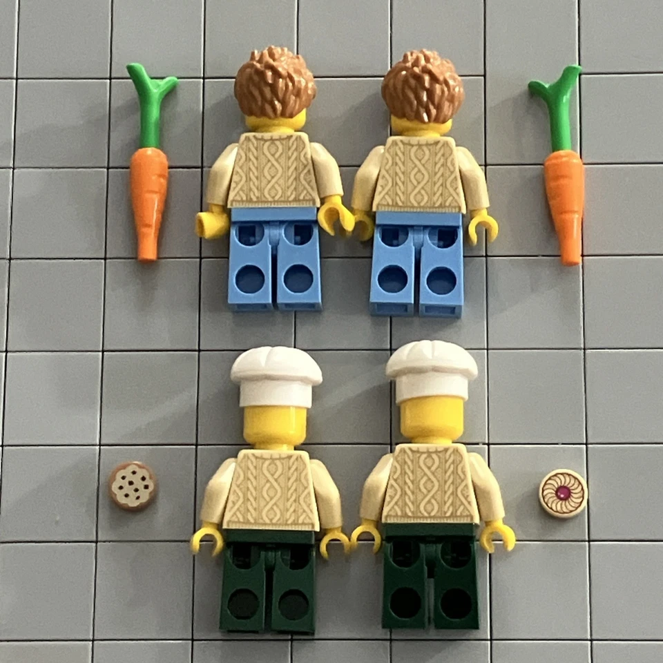 LEGO CITY 60201 Advent Calendar Lot Of 4 Minifig Minifigures City 2018 D8 11 - Image 2 of 2