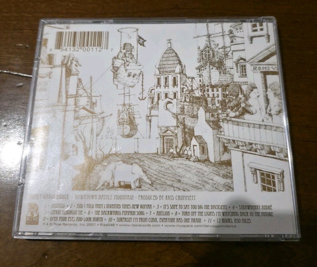 Dance Gavin Dance – Downtown Battle Mountain CD 2007 Rare OOP Rise