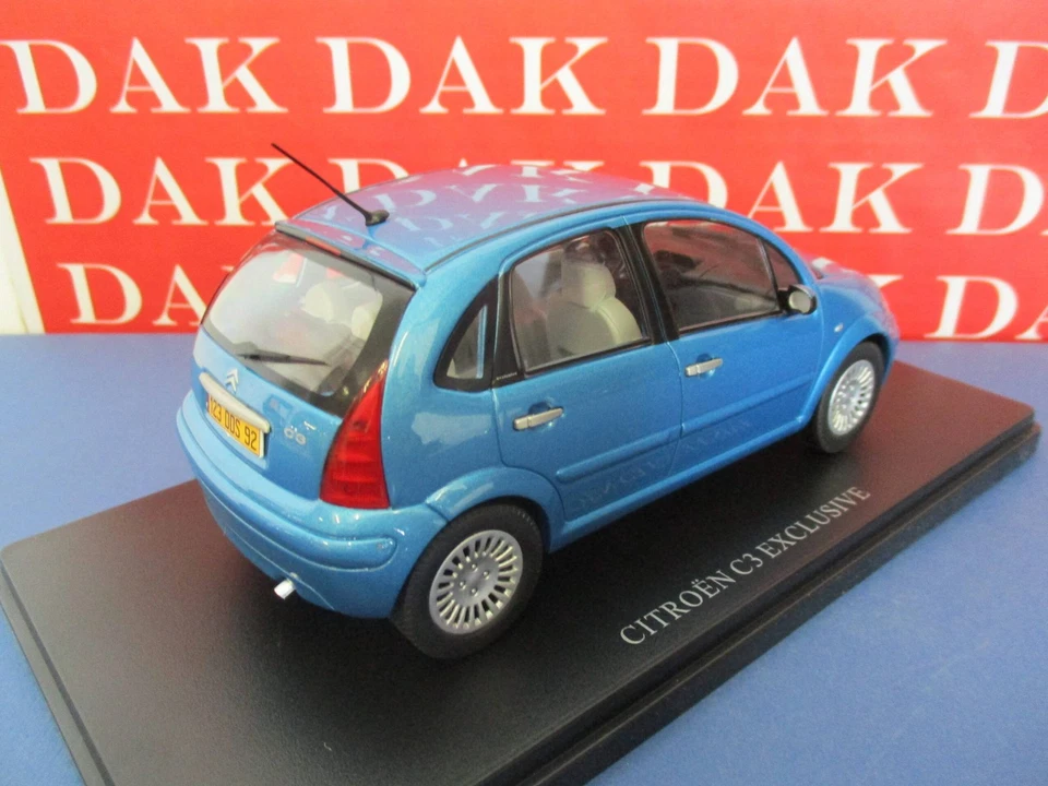 Die cast 1/24 Modellino Auto Citroen C3 Exclusive 2002 - Immagine 3 di 4
