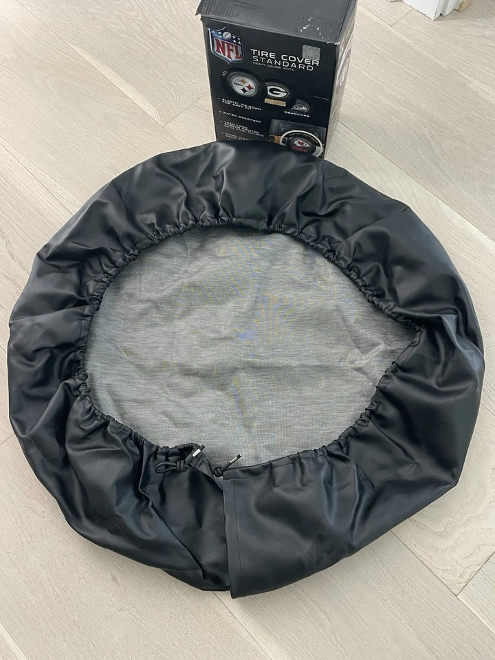 NFL Kansas City Chiefs Jeep Cubierta de Neumático de Repuesto Estándar NFL Calibre Pesado Vinilo Nuevo Foto 3 de 4