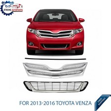 Front Upper Lower Grille Assembly Kit For 2013-2016 Toyota Venza Front Upper Lower Grille Assembly Kit For 2013-2016 Toyota Venza