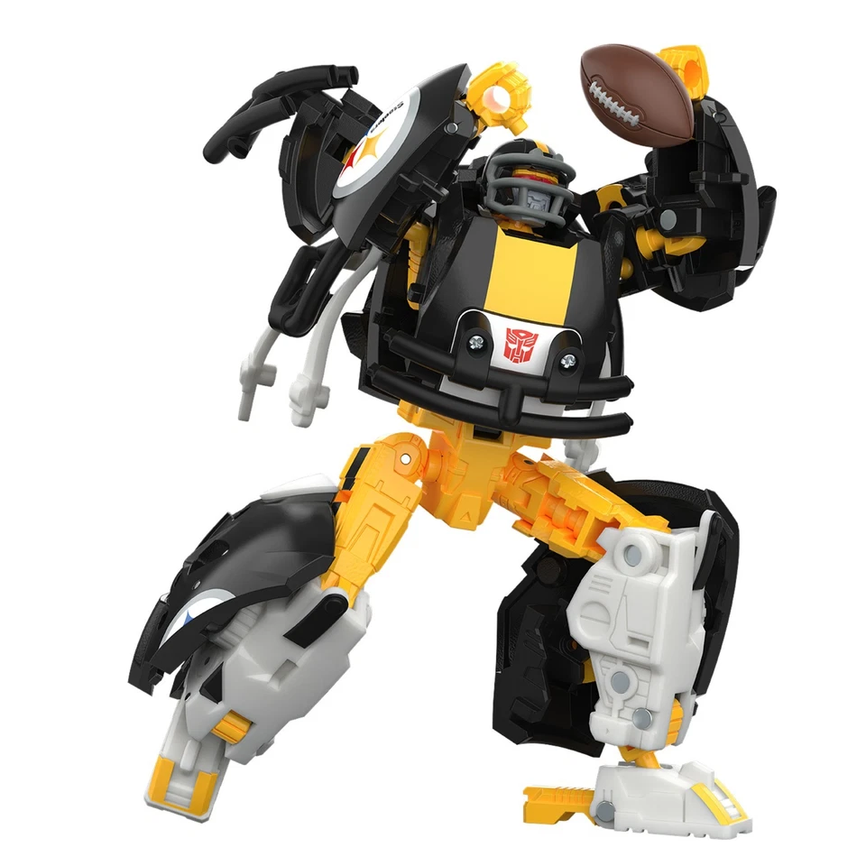 Transformers NFL Collaborative Deluxe Pittsburgh Steelers Steelmash 251201 - Image 4 of 4