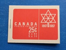 Canada Stamp Booklet, Scott 454c MNH