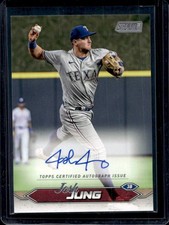 2024 Topps Stadium Club Josh Jung Auto Autograph #SCBA-JJ Rangers