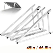 Adjustable Solar Panel Mounting Brackets Kit System 46.5in（2 Sets）PV Bracket RV