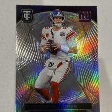 2024 Panini Totally Certified Daniel Jones #66 Giants NFL Parallel Card