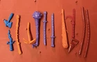 Vintage TMNT Troll Turtles Part Accessory Lot Original 1993 Playmates NICE!!