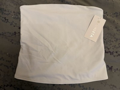 ATHLETA Transcend Tube Top White Size M Medium New NWT