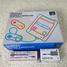 [Good condition] Nintendo Super Famicom box with manual, retro game