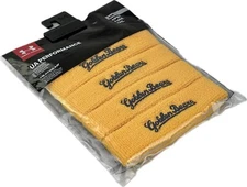 Under Armour Adult 1" Performance HeatGear Cal Golden Bears Wristbands 4 Pack