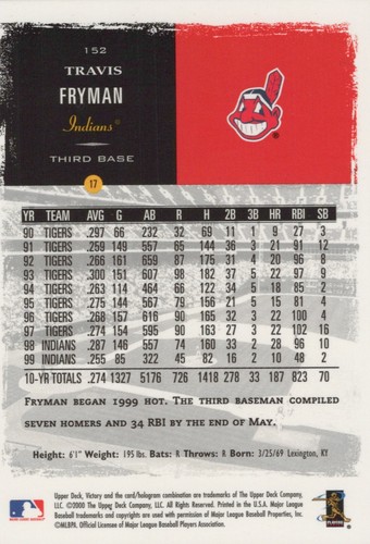2000 UPPER DECK VICTORY~BASEBALL~CARDS #1-400~COMPLETE YOUR SET~YOU PICK - Picture 169 of 424