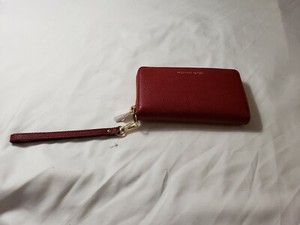 maroon mk wallet