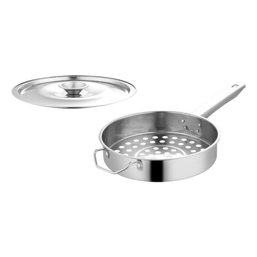 Colador de camarones fríos cuchara de cocina utensilios para servir de acero inoxidable - Imagen 2 de 12