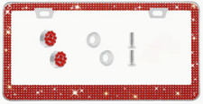 Unbreakable Bling License Plate Frame Glitter Crystal Sparkling Rhinestone Tag Unbreakable Bling License Plate Frame Glitter Crystal Sparkling Rhinestone Tag