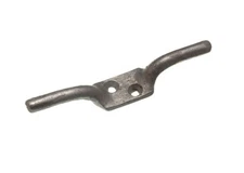 New 48 X Cleat Hooks For Rope Washing Line Cord 125mm Galvanised Steel - Onestop
