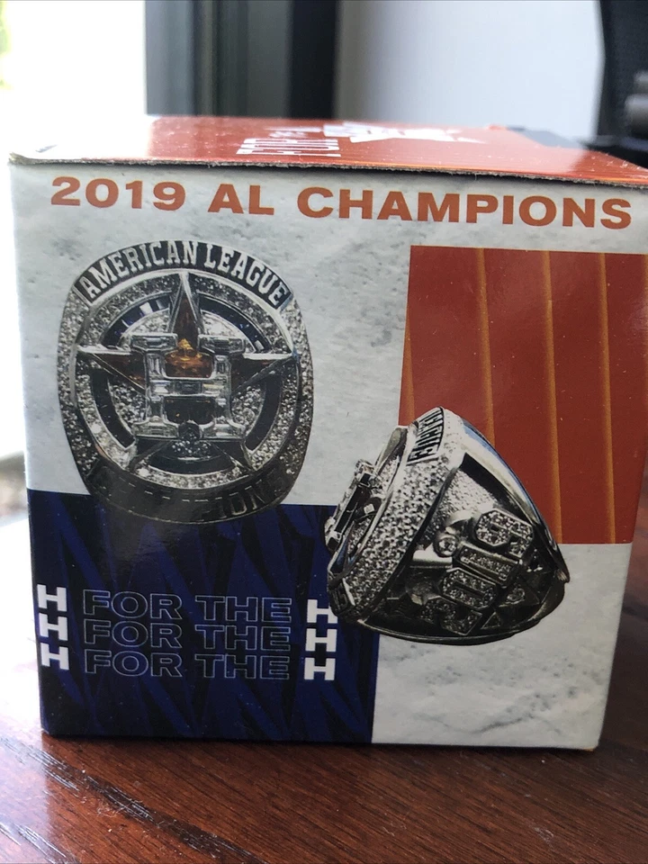 Houston Astros 2019 AL Champions Replica Ring ALCS SGA MLB Giveaway - Image 2 of 4