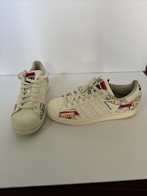 Men's 7.5 Adidas Originals Superstar Express Train Limited Edition No Soles