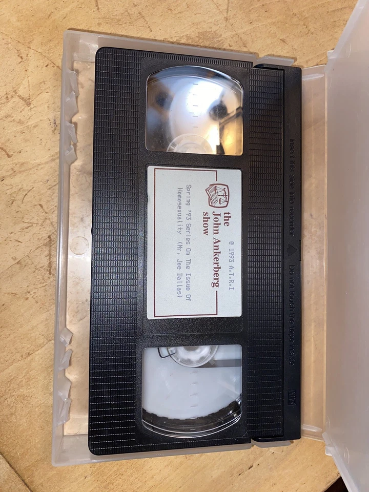 John Ankerberg On Homosexuality VHS 1993, Reform School Religious Cult Library - Image 2 of 4