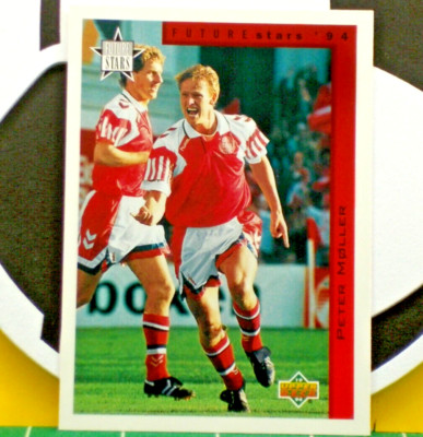 1994 UPPER DECK World Cup Soccer Card # 284 *** PETER MOLLER *** Future STARS