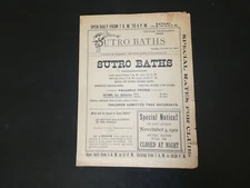 Sutro Baths Advertising Brochure, 1901, San Francisco