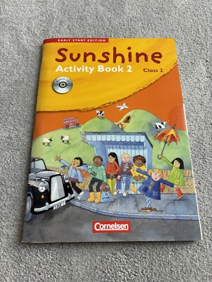 Sunshine Activity Book 2 Class mit Audio-CD Arbeitsheft Englisch NEU
