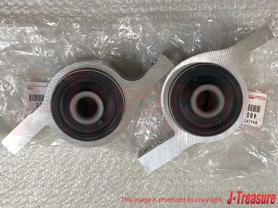 Juego de arbusto de brazo de control inferior delantero genuino derecho y derecho Toyota Lexus IS250 IS350 OEM Foto 3 de 4