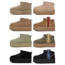 UGG Women's Classic Ultra Mini Platform in Chestnut 1135092-CHE