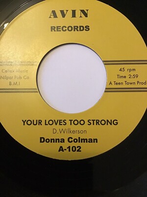 Donna Coleman - Your Loves Too Strong - Gesang / Instrumental - Neuwertig