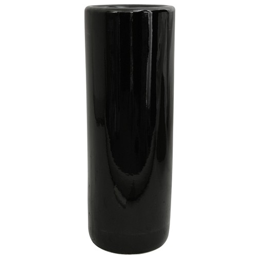 Oriental Furniture 24" Solid Black Porcelain Umbrella Stand eBay