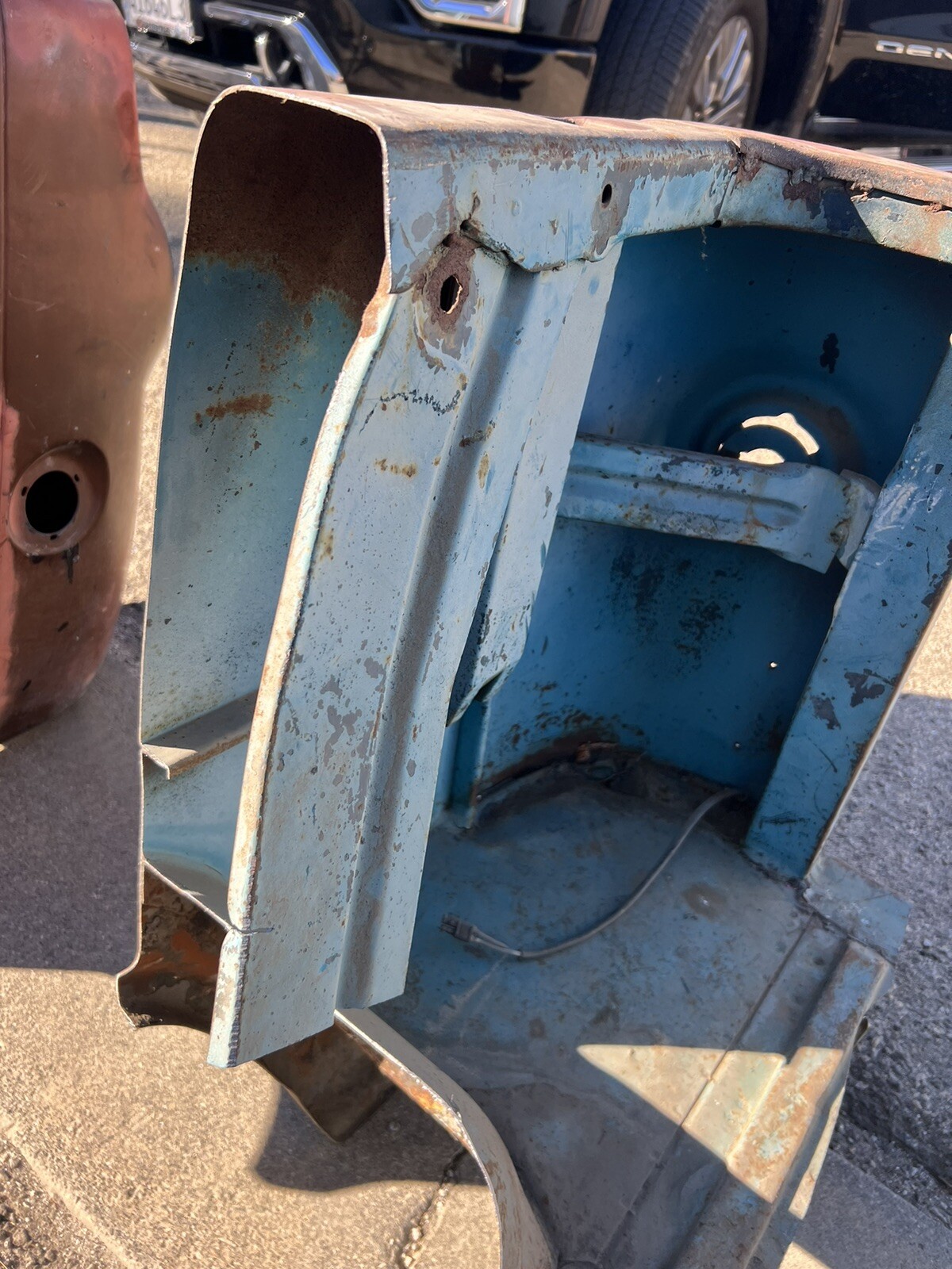 1961-67 Used Ford Econoline Pickup Right Rear Corner Panel