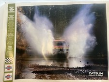 Datsun Nissan 1981 Canadian Rally Champions Poster 510 Sedan Vintage 18x24 Datsun Nissan 1981 Canadian Rally Champions Poster 510 Sedan Vintage 18x24