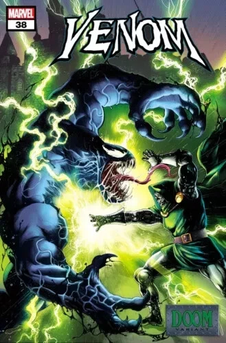 Venom #37 - Dr Doom Variant Cover - Marvel Comics 2024