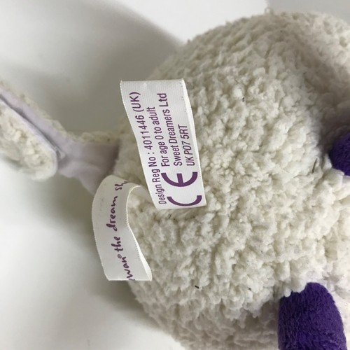 Ewan das Traumschaf Einschlafhilfe lila Plüschtier - Geräusche & Nachtlicht Baby - Bild 6 von 7
