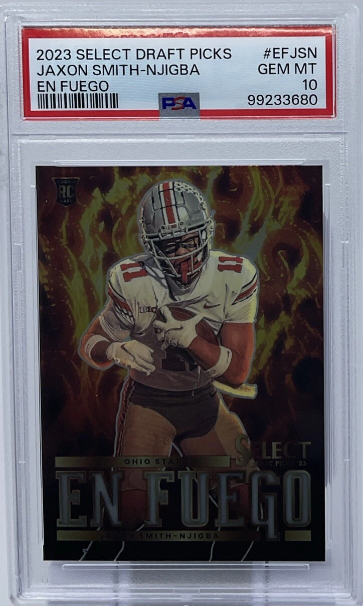 Jaxon Smith-Njigba Panini Select Draft Picks EN Fuego #EFJSN Base